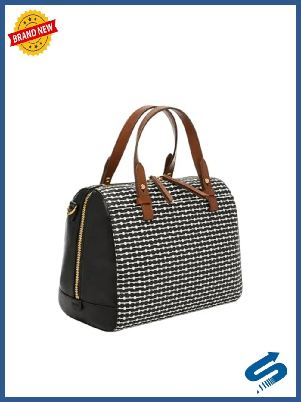 Faux Leather Satchel Purse - Classic Rachel Style